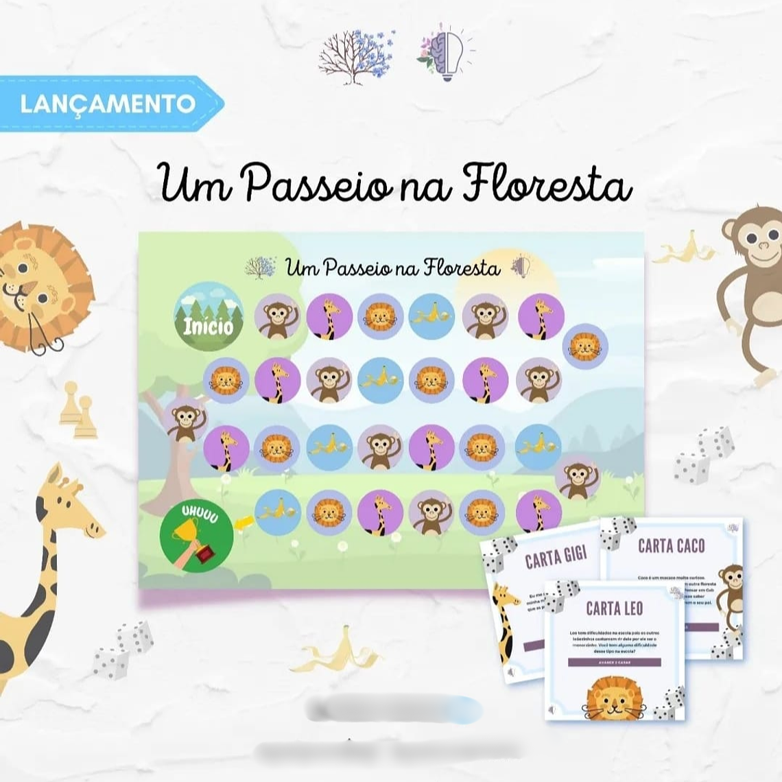 Jogo Infantil - Um passeio na floresta  1