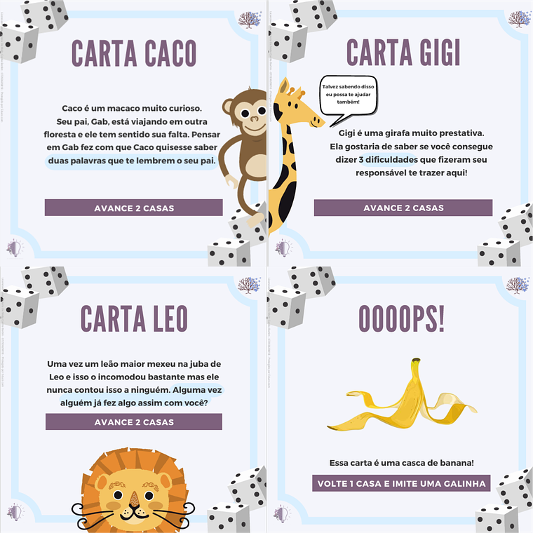 Jogo Infantil - Um passeio na floresta  2