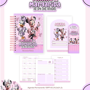 Arquivo Combo Escolar Minnie e Margarida