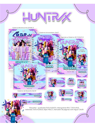 Arquivo Combo Escolar Huntrix