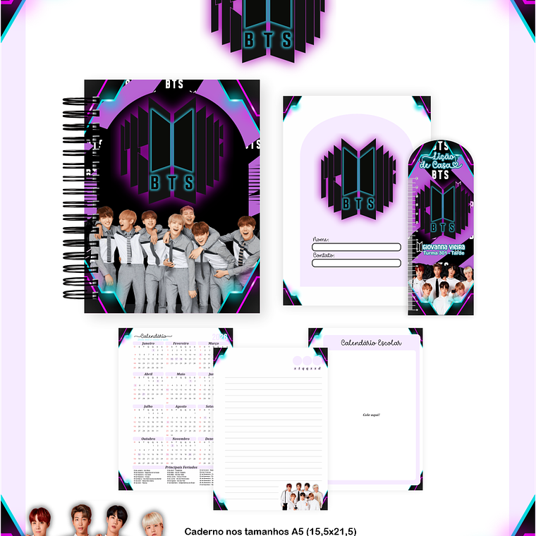 Arquivo Combo Escolar BTS 2