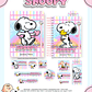 Arquivo Combo Escolar Snoopy - Thumbnail 3