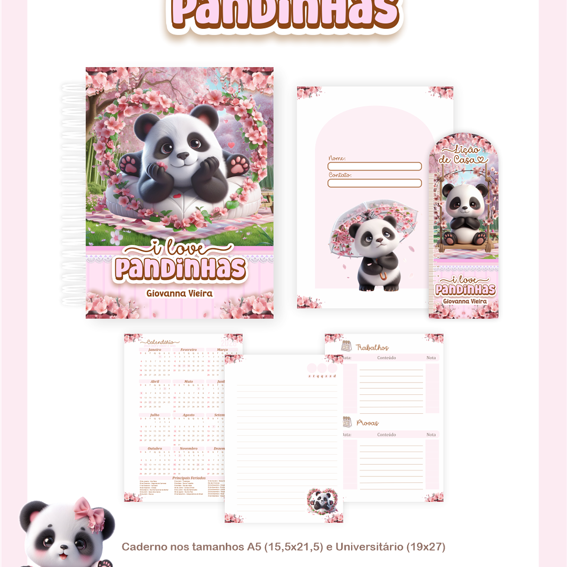 Arquivo Combo Escolar Pandinhas 4