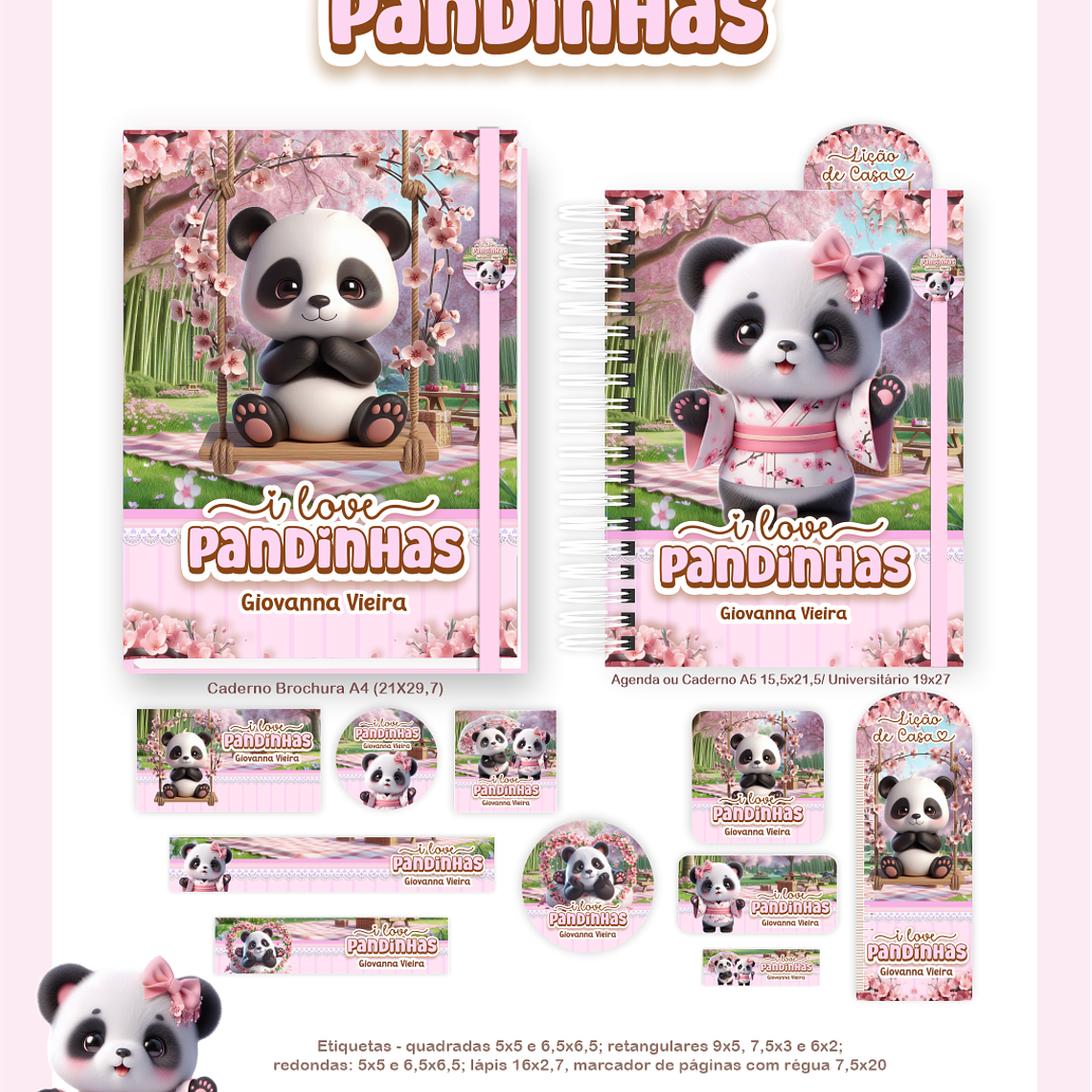 Arquivo Combo Escolar Pandinhas 5