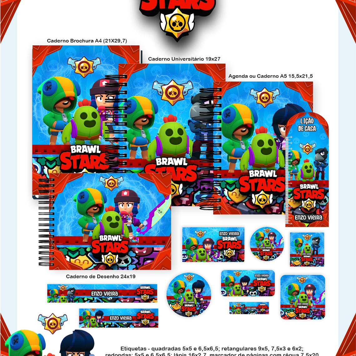 Arquivo Combo Escolar Brawl Stars 1