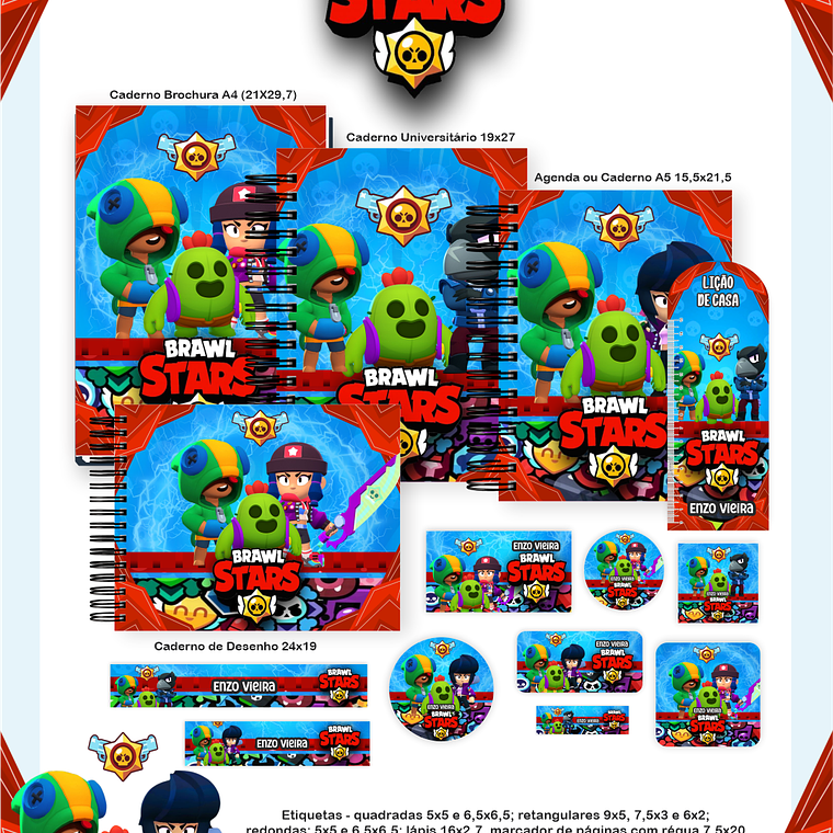 Arquivo Combo Escolar Brawl Stars 1