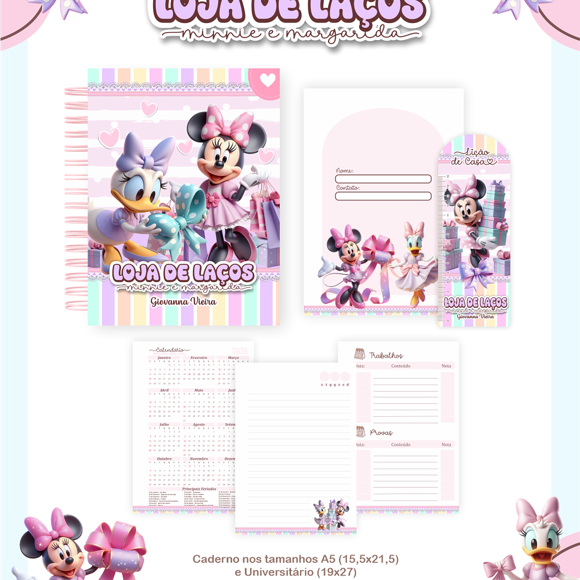 Arquivo Combo Escolar Loja de Laços 4