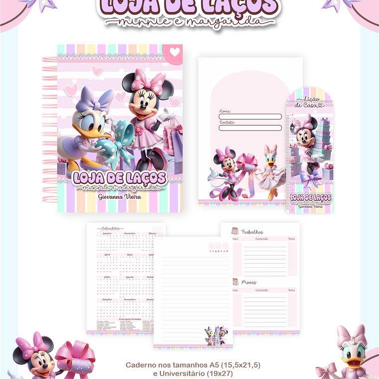 Arquivo Combo Escolar Loja de Laços 4