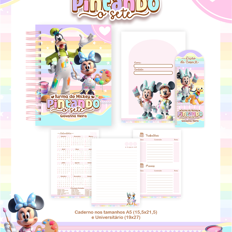 Arquivo Combo Escolar Turma do Mickey Pintando o 7 5