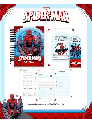Arquivo Combo Escolar Spider-man