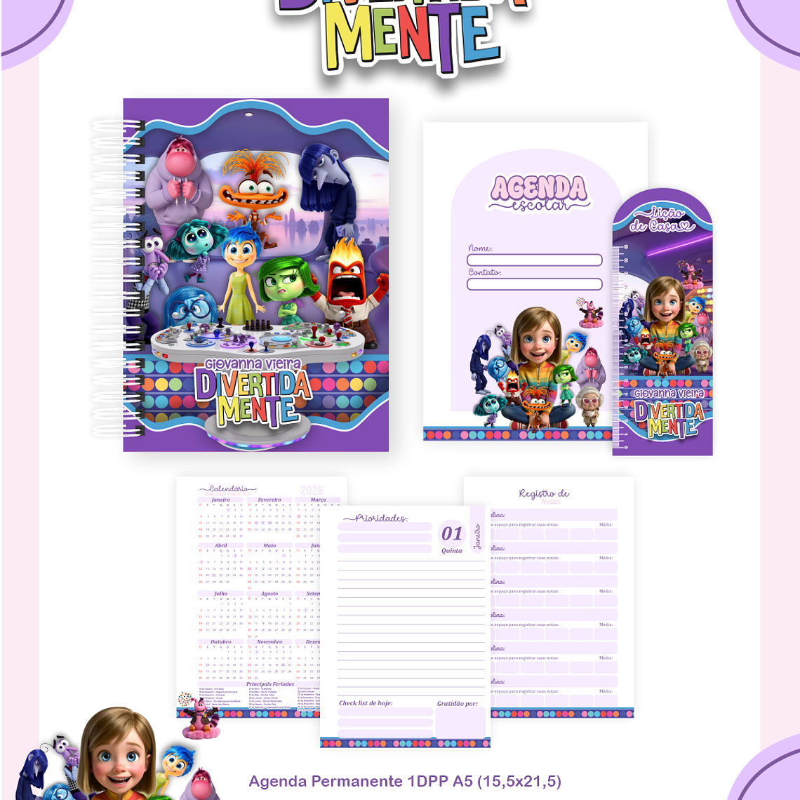 Arquivo Combo Escolar Divertidamente 3