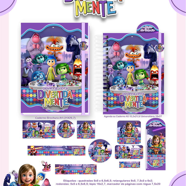 Arquivo Combo Escolar Divertidamente 5