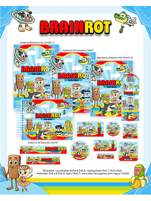 Arquivo Combo Escolar Brainrot
