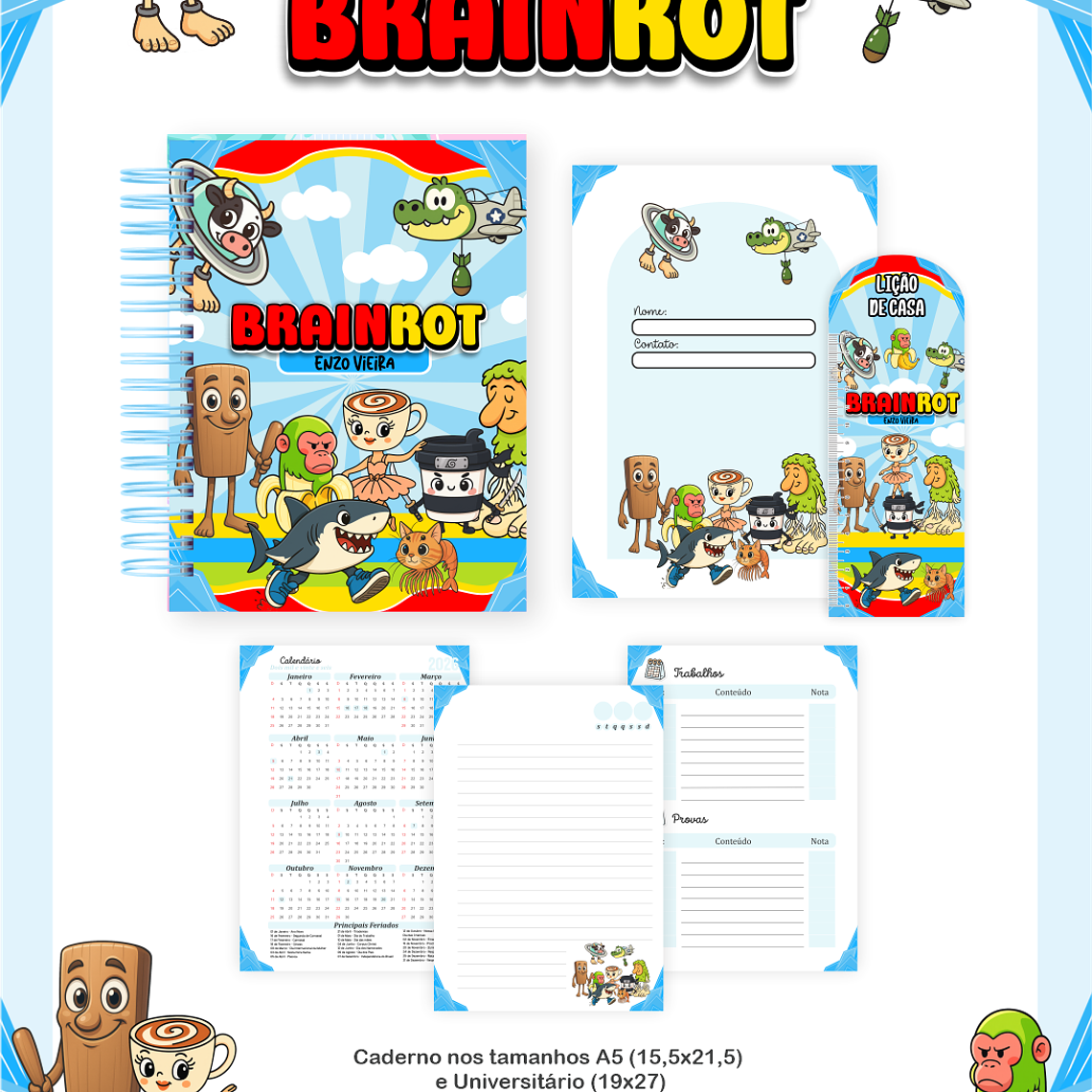 Arquivo Combo Escolar Brainrot 3