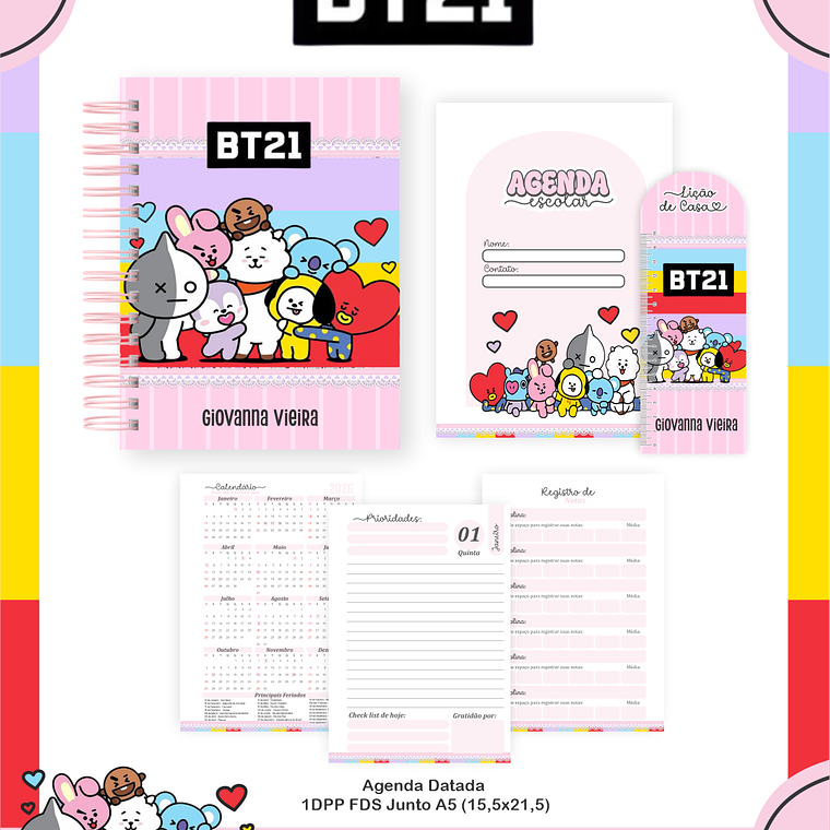 Arquivo Combo Escolar  BT21 3