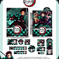 Arquivo Combo Escolar Demon Slayer - Thumbnail 5
