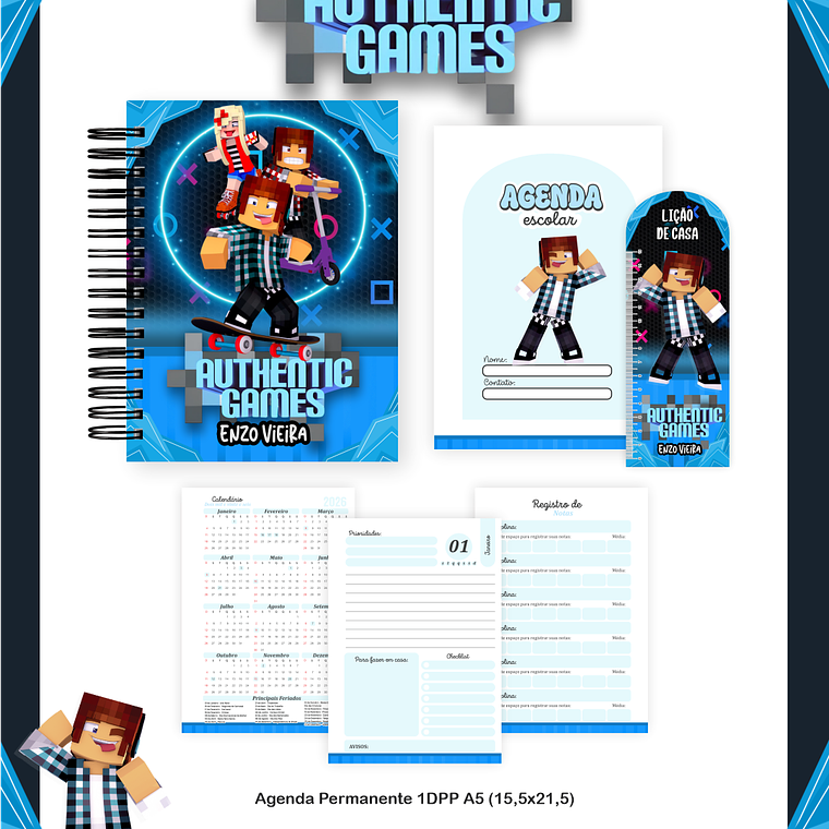 Arquivo Combo Escolar Authentic Games 2