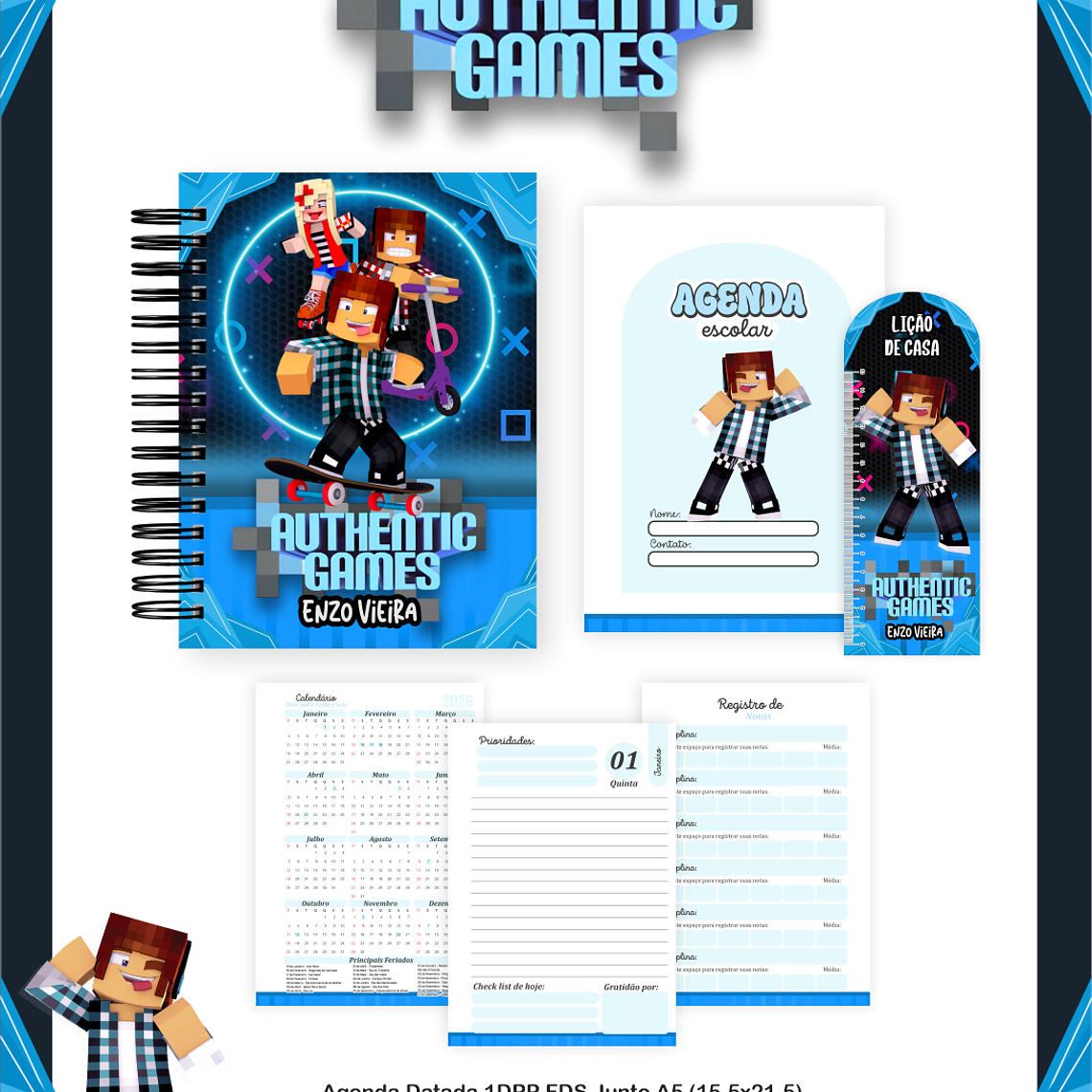 Arquivo Combo Escolar Authentic Games 3