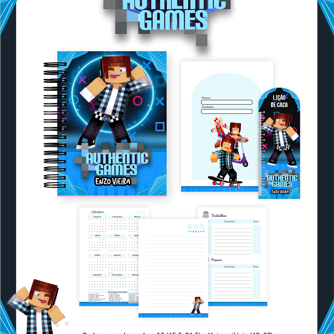 Arquivo Combo Escolar Authentic Games 4