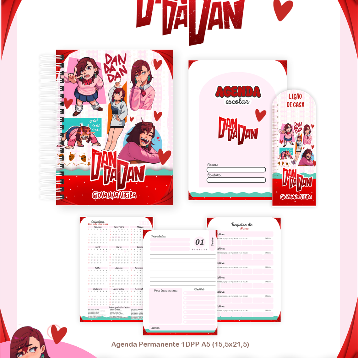 Arquivo Combo Escolar  DanDaDan 3