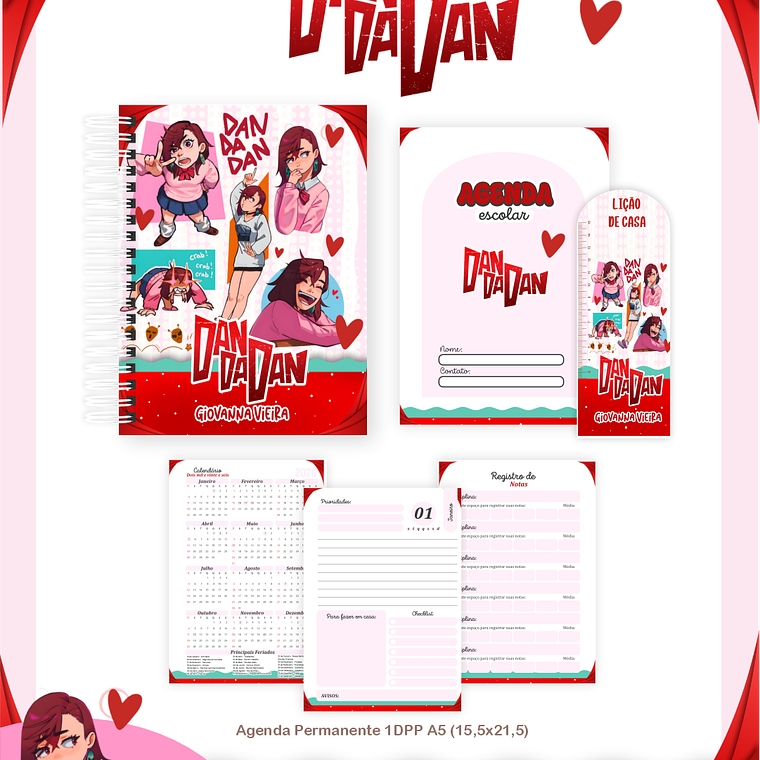 Arquivo Combo Escolar  DanDaDan 3