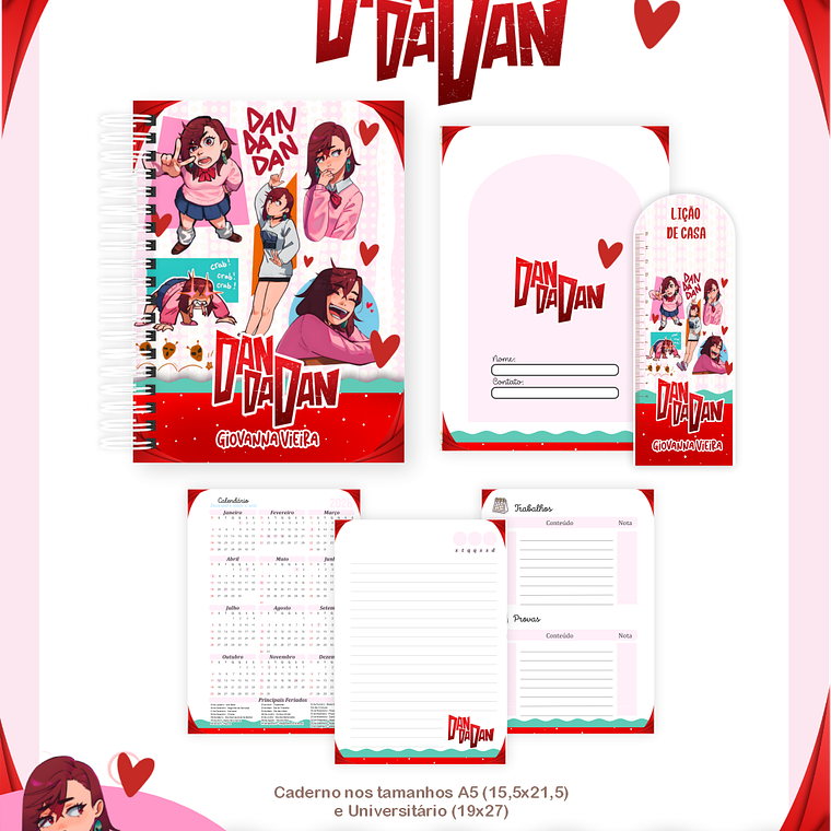 Arquivo Combo Escolar  DanDaDan 4