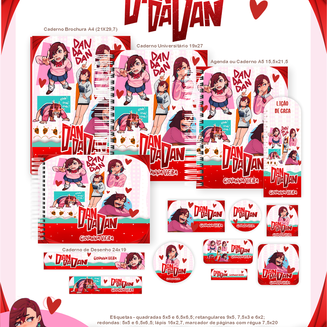 Arquivo Combo Escolar  DanDaDan 1