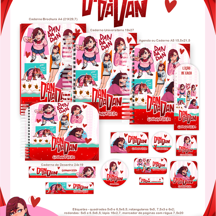 Arquivo Combo Escolar  DanDaDan 1