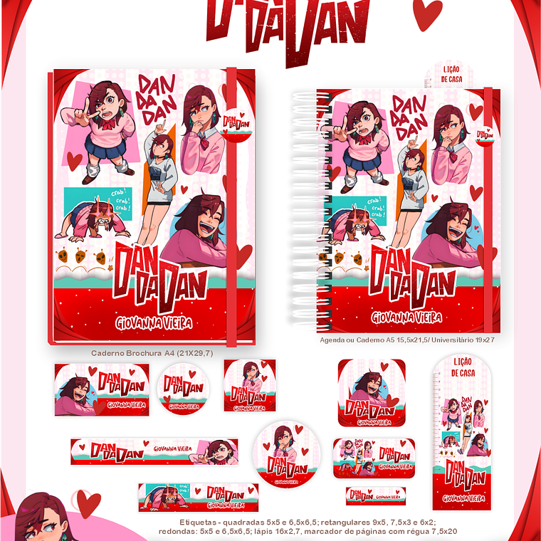 Arquivo Combo Escolar  DanDaDan 2