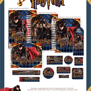 Arquivo Combo Escolar Harry Potter