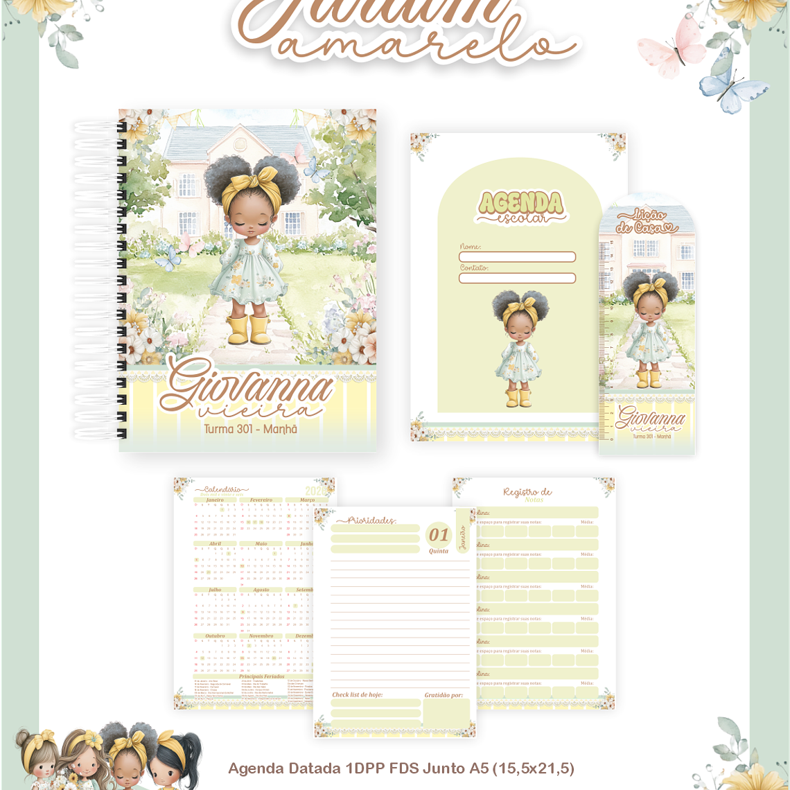 Arquivo Combo Escolar Jardim Amarelo 3