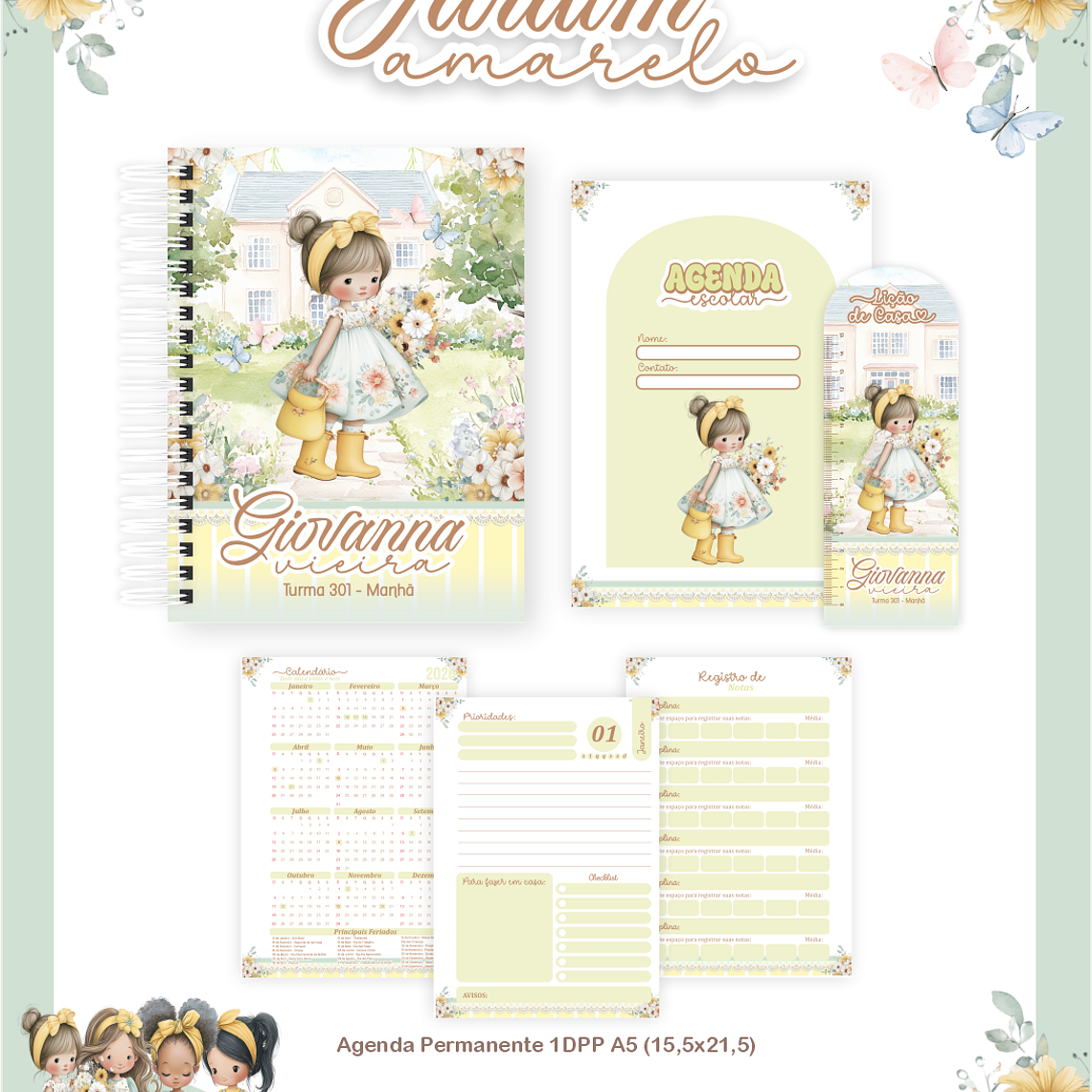 Arquivo Combo Escolar Jardim Amarelo 2