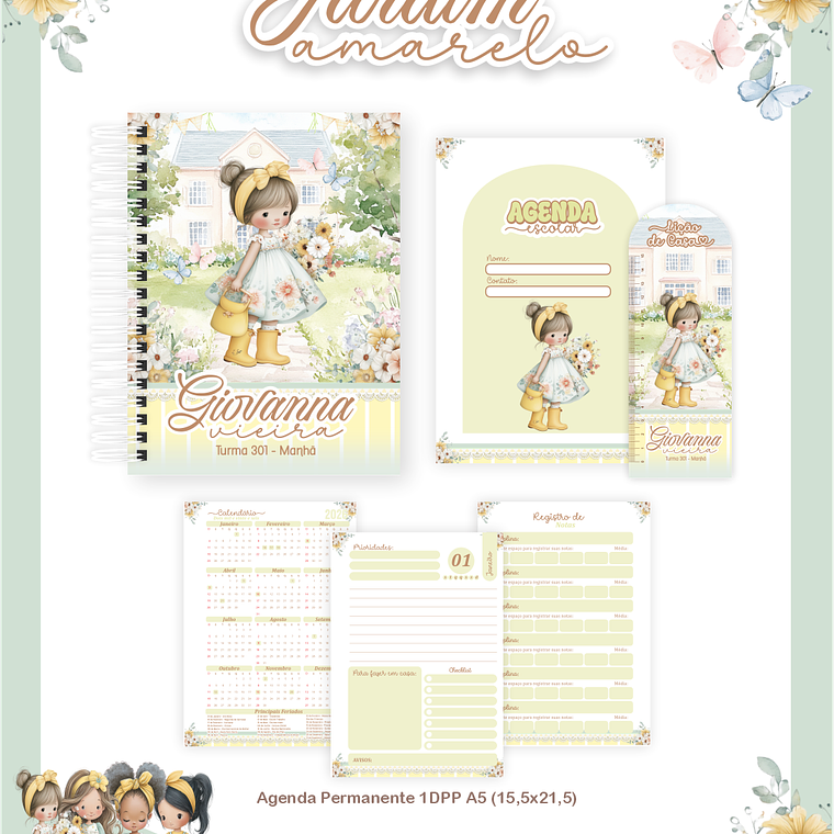 Arquivo Combo Escolar Jardim Amarelo 2