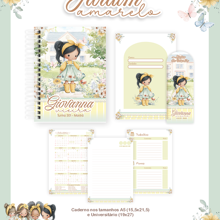 Arquivo Combo Escolar Jardim Amarelo 4