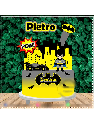 TOPO DE BOLO - Batman Cute 