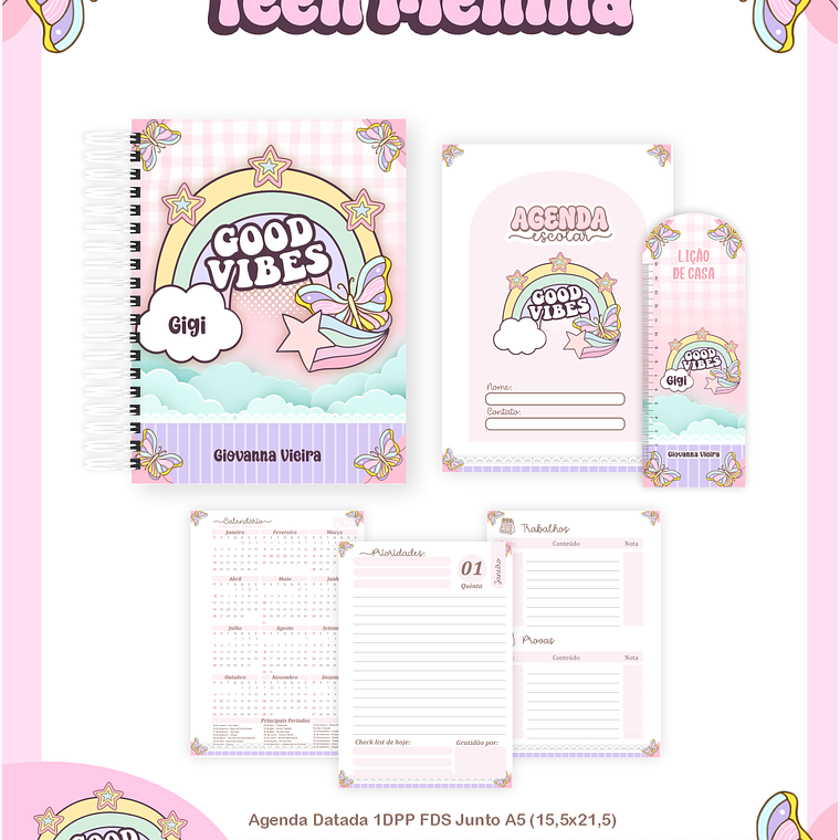 Arquivo Combo Escolar  Teen Menina 3