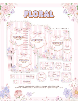 Arquivo Combo Escolar Floral