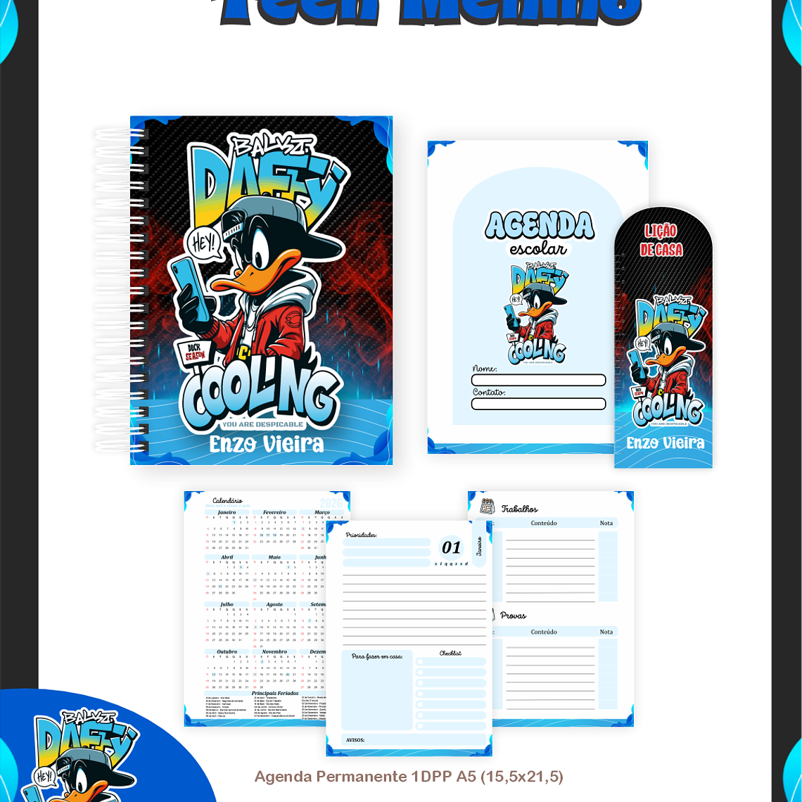 Arquivo Combo Escolar  Teen Menino 4