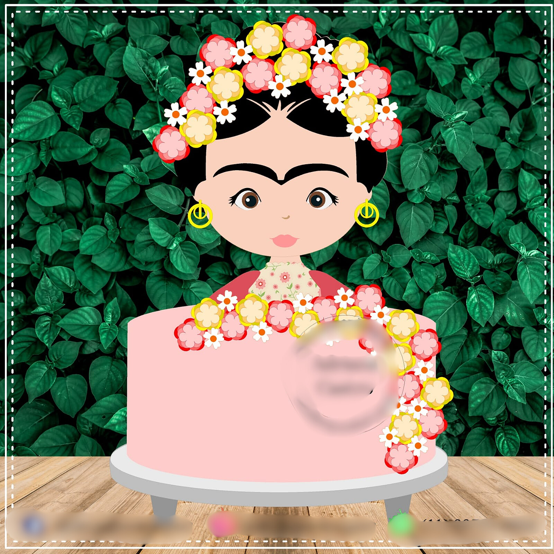 TOPO DE BOLO - Frida 1