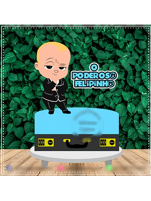 TOPO DE BOLO - O Poderoso Chefinho