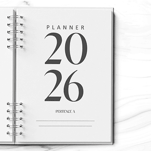 Arquivo Planner 2026 Neutro