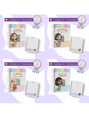 Arquivo Caderno A5 Professora