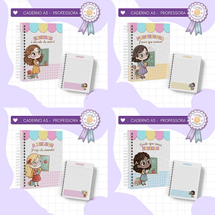 Arquivo Caderno A5 Professora