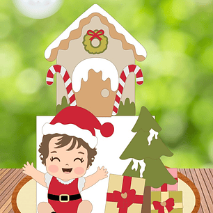 TOPO DE BOLO - baby natalina