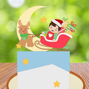 TOPO DE BOLO -BEBE NO TRENÓ