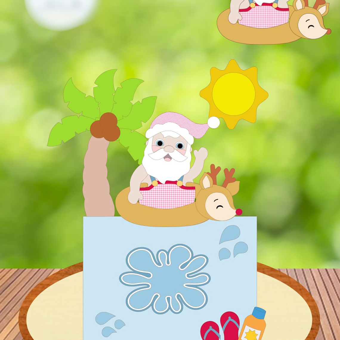 TOPO DE BOLO - noel praiano 1