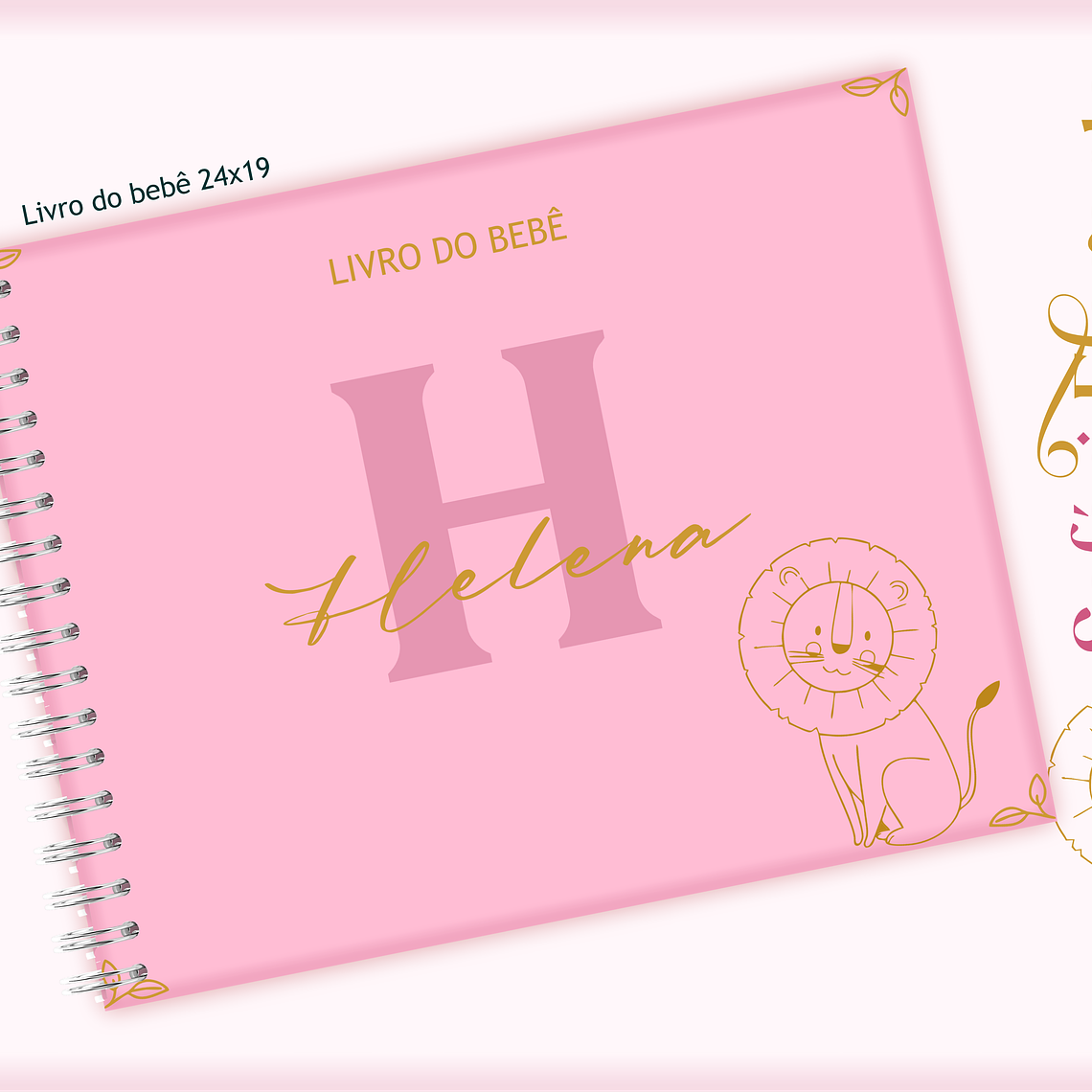 Arquivo Encadernação Baby Safari Clean 4