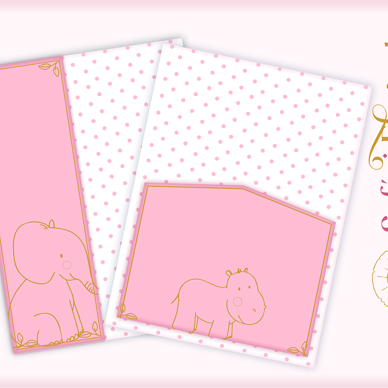 Arquivo Encadernação Baby Safari Clean 11