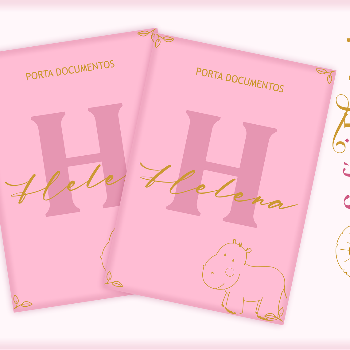 Arquivo Encadernação Baby Safari Clean 16