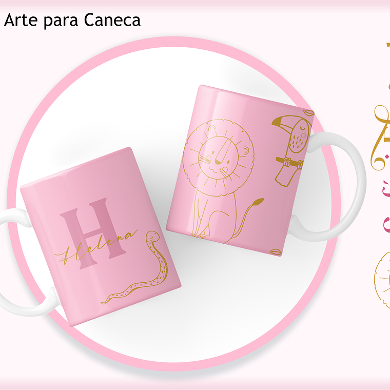 Arquivo Encadernação Baby Safari Clean 18